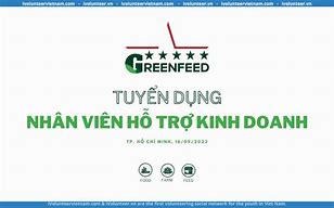 Greenfeed Vietnam Tuyển Dụng